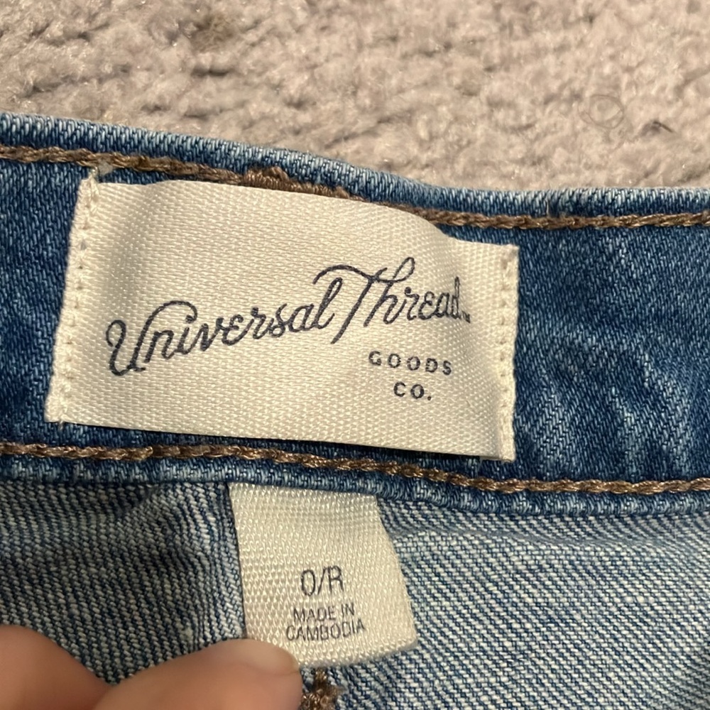 Universal Thread Blue Denim Shorts - Picture 6 of 8